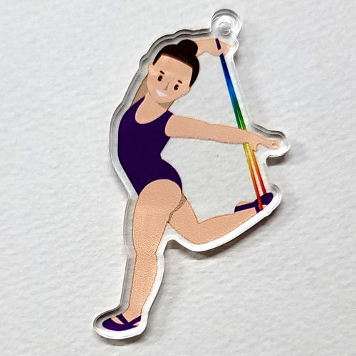 리듬체조 아크릴키링