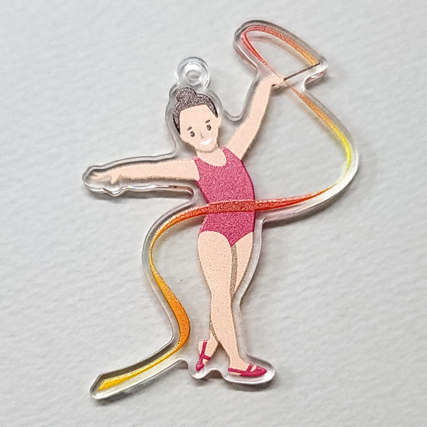 리듬체조 아크릴키링