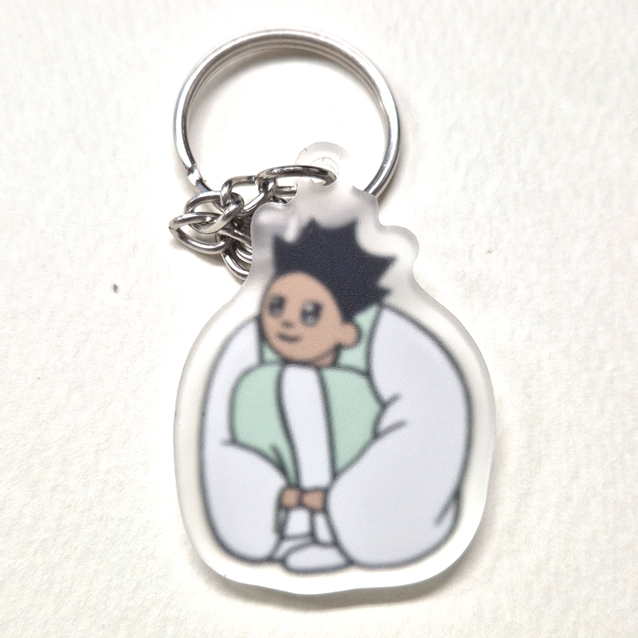 양반 무광 양면 아크릴키링