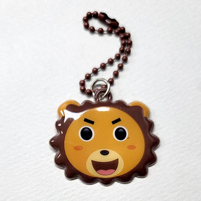 사자 유광 말랑키링