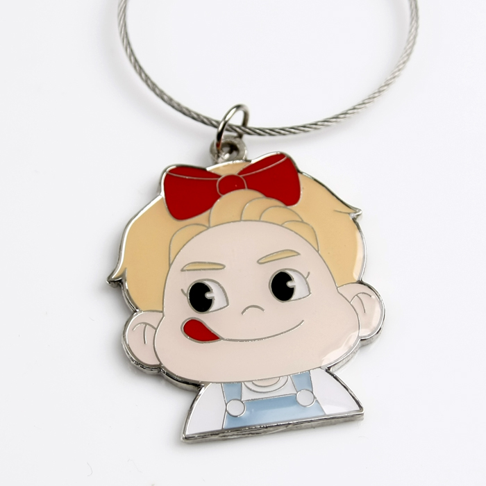 캐릭터키홀더 와이어키링