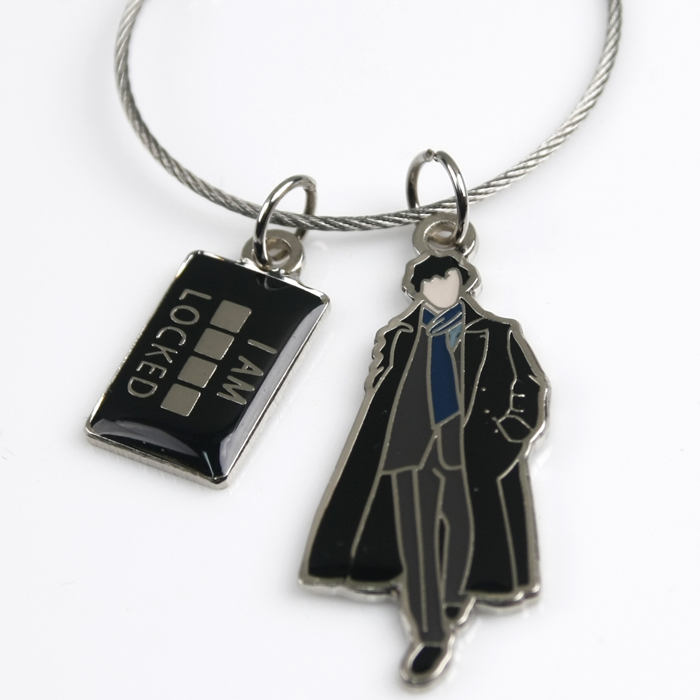 셜록홈즈 와이어키링 