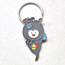 세균 흑니켈도금칠 양면 금속키링