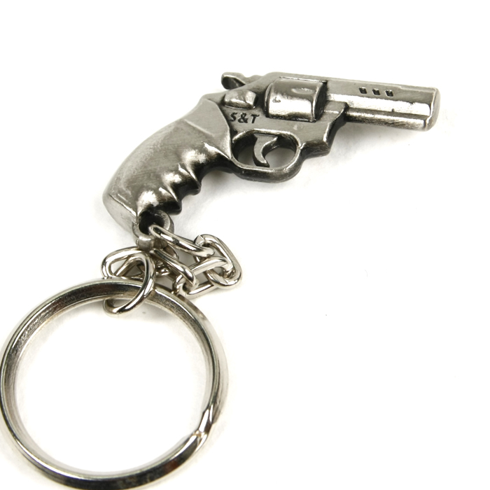 대한민국 권총 금속키홀더 입체