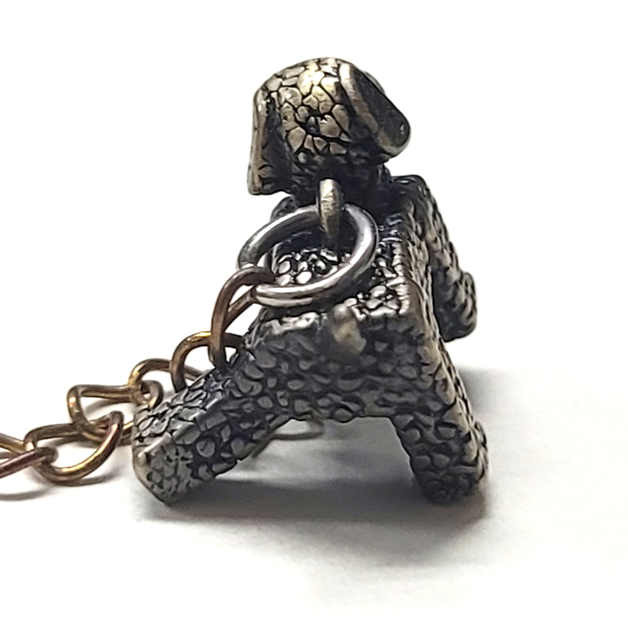 강아지 3d 금속키링