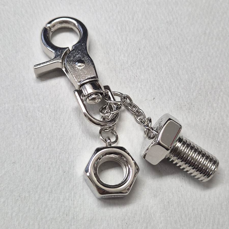 나사 3d 금속키링