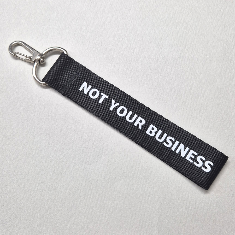 not your business 웨빙스트랩