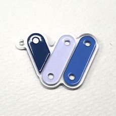 우리디엔앰로고 cnc아크릴